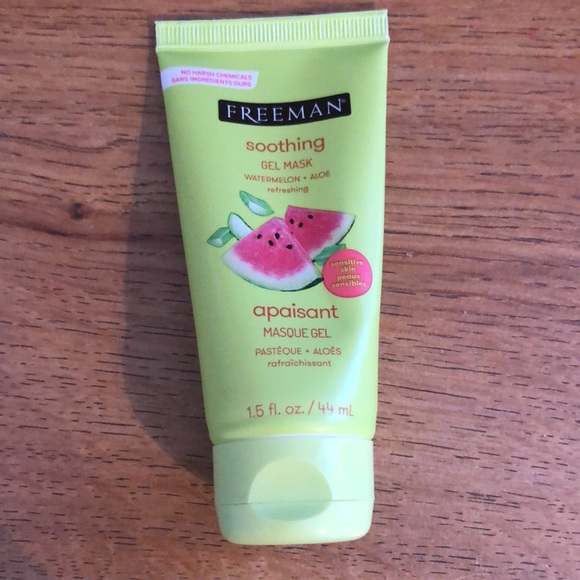 Soothing watermelon gel mask with ALOE refreshing cruelty free - Picture 2 of 3